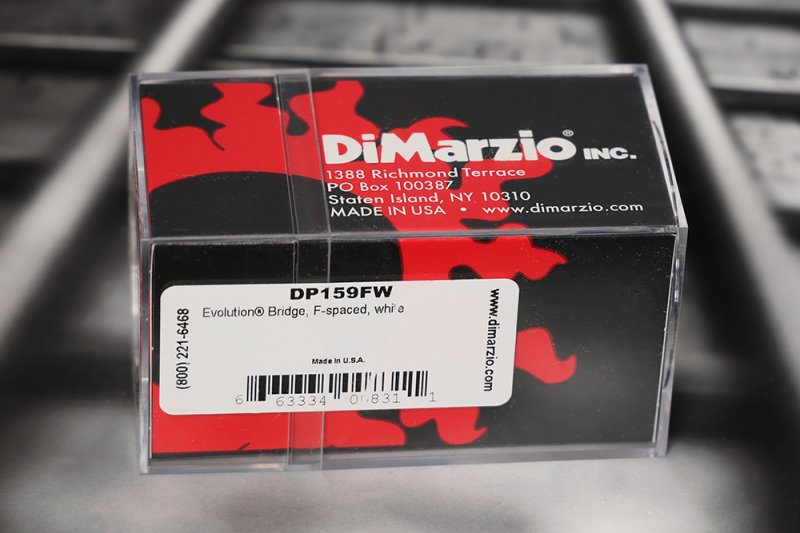 Image 1 of DiMarzio DP159FW Evolution F-Spaced Bridge Humbucker - White