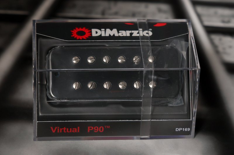 Image 0 of DiMarzio DP169BK Virtual P-90 Pickup - Black