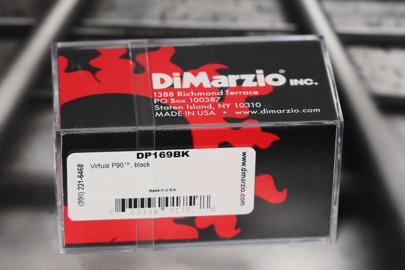 Image 1 of DiMarzio DP169BK Virtual P-90 Pickup - Black