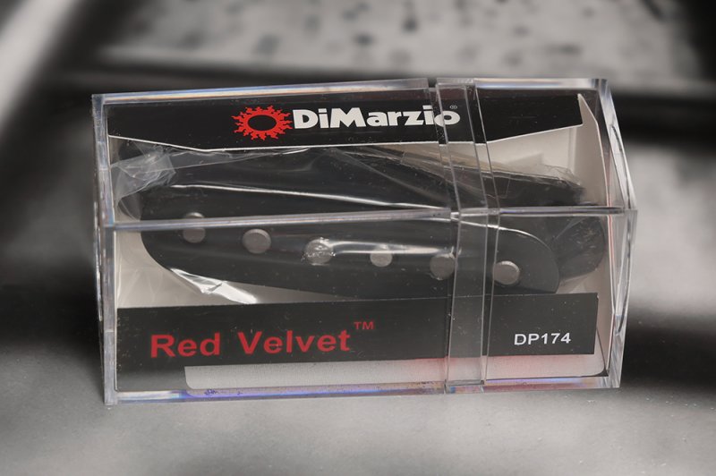 Image 0 of DiMarzio DP174BK Red Velvet Strat Pickup - Black
