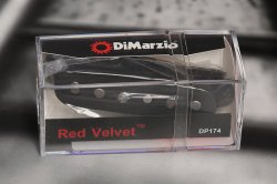 DiMarzio DP174BK Red Velvet Strat Pickup - Black