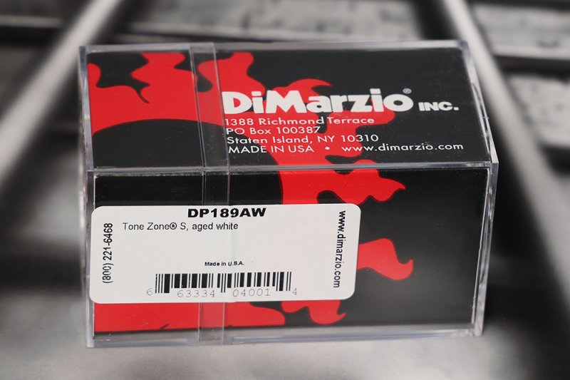 Image 1 of DiMarzio DP189AW The Tone Zone S - Aged White Pickup