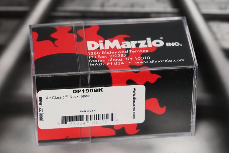 Image 1 of DiMarzio DP190BK Air Classic Neck Humbucker - Black / Standard Spaced