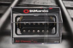 DiMarzio DP190BK Air Classic Neck Humbucker - Black / Standard Spaced
