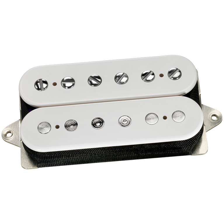 Image 0 of DiMarzio DP224FW Andy Timmons AT-1 F-Spaced Humbucker - White / Nickel Pole Piec
