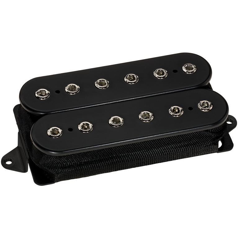 Image 0 of DiMarzio DP227FBK Liquifire F-Spaced Neck Humbucker - Black / Nickel Pole Pieces