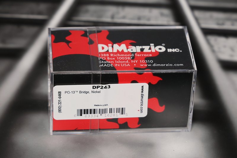 Image 1 of DiMarzio DP243 PG-13 - Nickel Mini Humbucker - Neck / Nickel