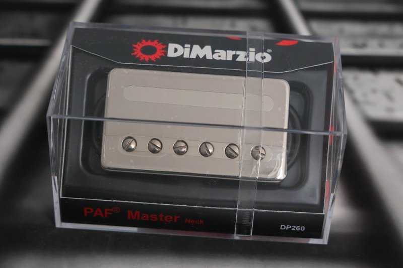 Image 0 of DiMarzio DP260N PAF Master Neck Humbucker - Nickel