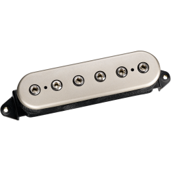 DiMarzio DP267F F-Spaced Dark Matter 2 Middle Single Coil - Satin Nickel