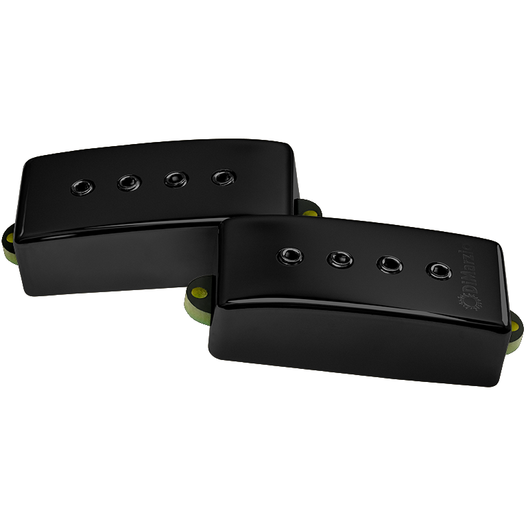 Image 0 of DiMarzio DP299GB Relentless P Precison Bass Pickup - Gloss Black Metal / Black P