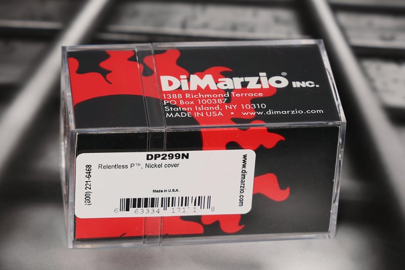 Image 1 of DiMarzio DP299N Relentless P Precison Bass Pickup - Nickel