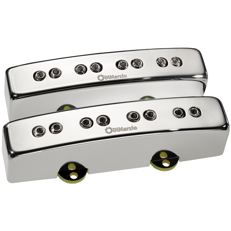 Image 0 of Dimarzio DP302N Relentless J Bass Pickup Set - Nickel
