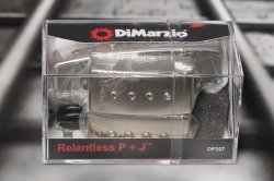 DiMarzio DP307N Relentless PJ Precision Jazz Bass Pickup Set Nickel