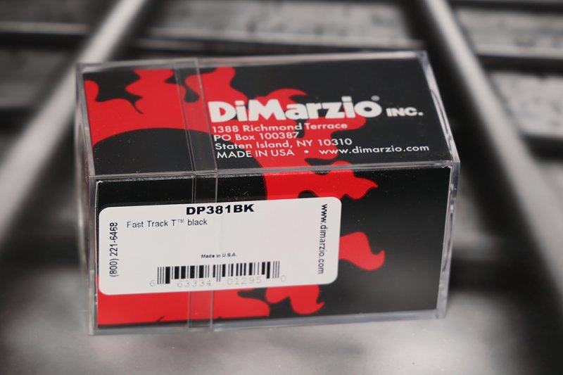 Image 1 of DiMarzio DP381BK Fast Track T Telecaster Bridge Pickup - Black
