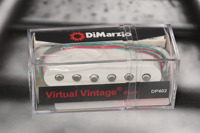 Image 0 of DiMarzio DP402W Virtual Vintage Blues Strat Pickup - White