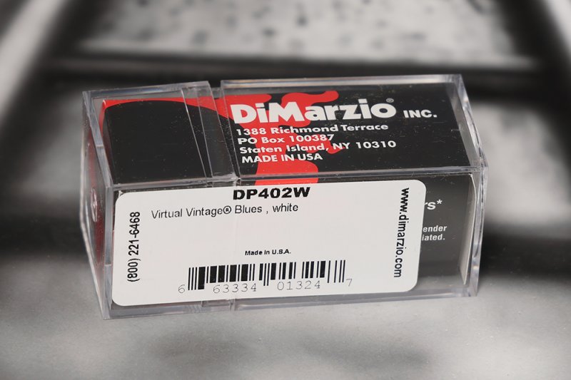 Image 1 of DiMarzio DP402W Virtual Vintage Blues Strat Pickup - White