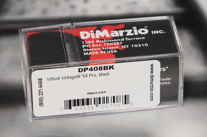 Image 1 of DiMarzio DP408BK Virtual Vintage '54 Pro Strat Pickup - Black