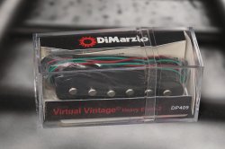 DiMarzio DP409BK Virtual Vintage Heavy Blues 2 Strat Pickup - Black