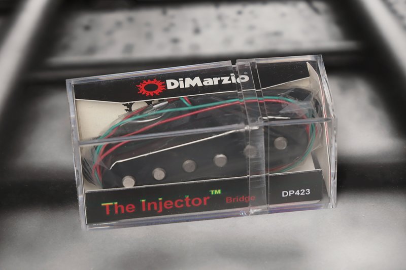 Image 0 of DiMarzio DP423BK The Injector Single Coil Bridge Pickup - Black