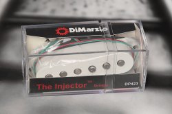 DiMarzio DP423W The Injector Single Coil Bridge Pickup - White