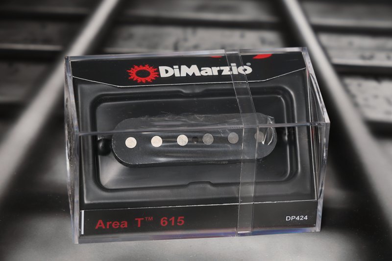 Image 0 of DiMarzio DP424BK Area T 615 - Black / Bridge