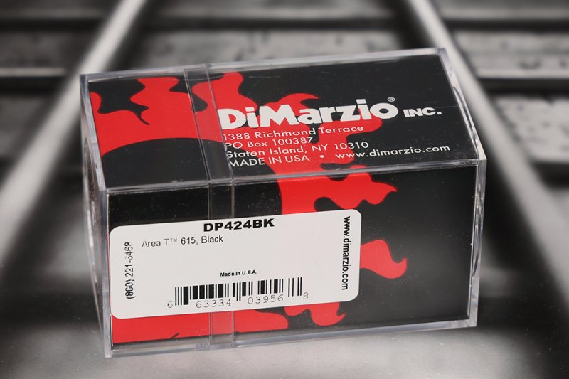 Image 1 of DiMarzio DP424BK Area T 615 - Black / Bridge