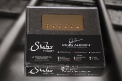 Suhr Doug Aldrich Hot Humbucker Bridge Lead 50mm Guitar Pickup GOLD