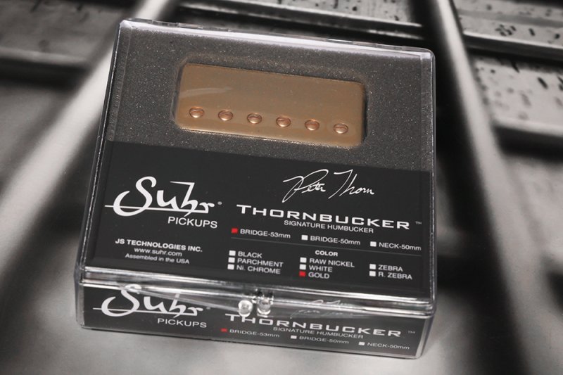 Image 0 of SUHR Thornbucker Bridge Lead 53mm Humbucker Pickup GOLD Pete Thorn