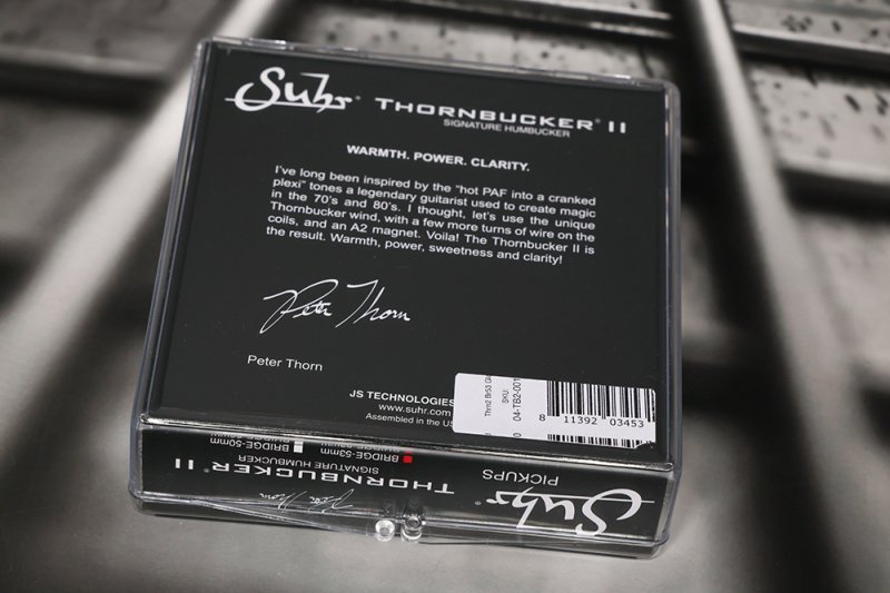 Image 1 of SUHR Thornbucker II Bridge Lead 53mm Humbucker Pickup GOLD Pete Thorn