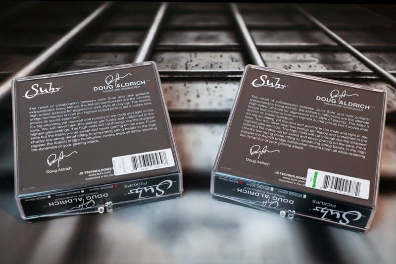 Image 1 of SUHR Aldrich SET GOLD - 53mm Bridge / 50mm Neck Humbucker Pickups