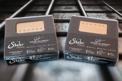 SUHR Aldrich SET GOLD 50mm Bridge / 50mm Neck Humbucker Pickups