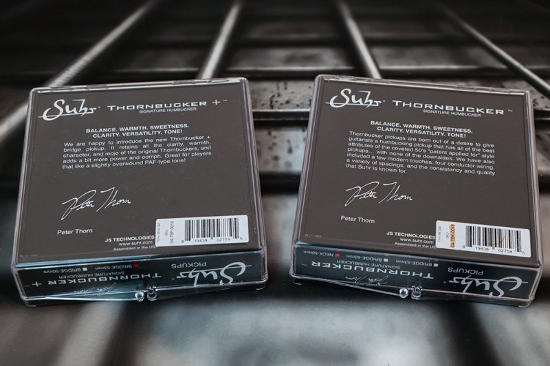 Image 1 of SUHR Thornbucker + GOLD - 53mm Bridge / Thornbucker 50mm Neck Humbucker