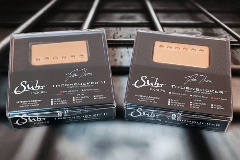 Image 0 of SUHR Thornbucker II - 53mm Bridge / Thornbucker 50mm Neck Humbucker - GOLD