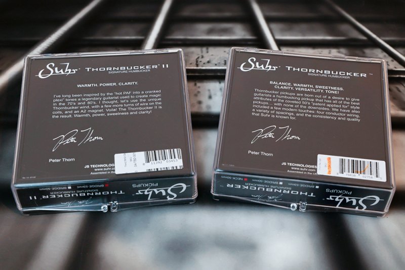 Image 1 of SUHR Thornbucker II - 53mm Bridge / Thornbucker 50mm Neck Humbucker - GOLD