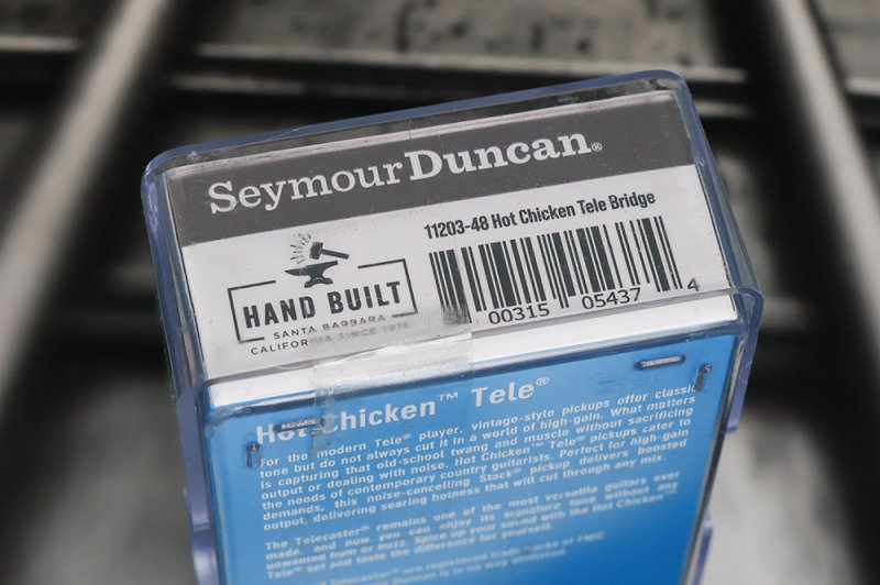 Image 2 of Seymour Duncan Hot Chicken Tele Bridge Pickup - Black