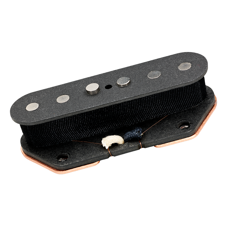 Image 0 of DiMarzio DP437BK Muscle T Bridge Pickup - Black - Tele / Telecaster