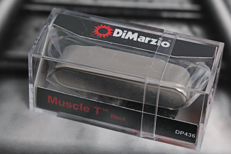 Image 0 of DiMarzio DP436C Muscle T Neck Pickup - Chrome - Tele / Telecaster