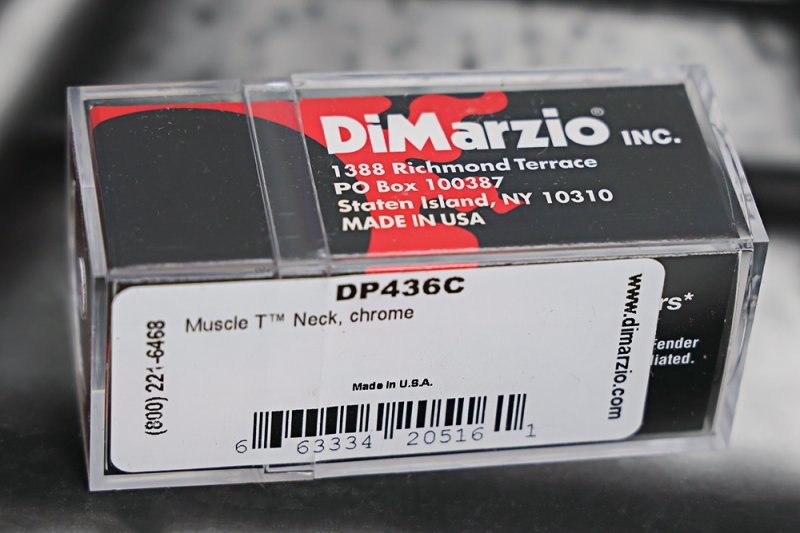 Image 1 of DiMarzio DP436C Muscle T Neck Pickup - Chrome - Tele / Telecaster