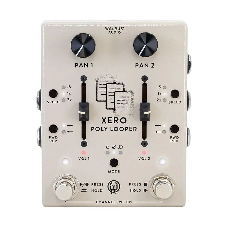 Walrus Audio Xero Polylooper Loop Pedal - Cream