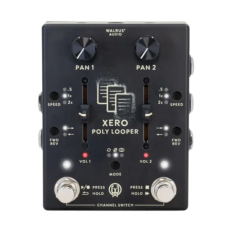 Walrus Audio Xero Polylooper Loop Pedal - Black