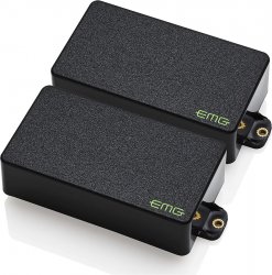 EMG KH-BB/SET Kirk Hammett Bone Breaker Humbucker Set - Black Solderless