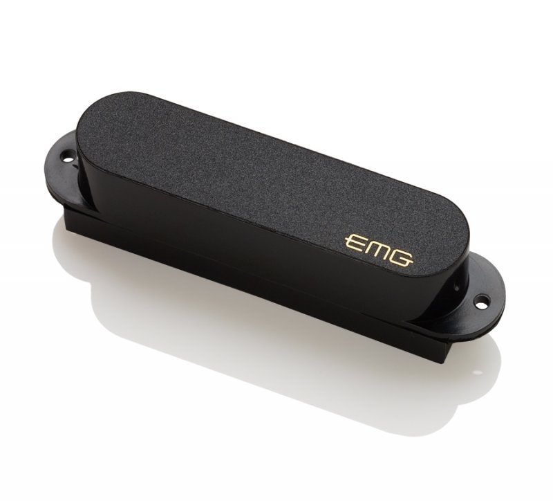 Image 0 of EMG SA Active Single Coil Alnico V Pickup - Black w/ Solderless Install System