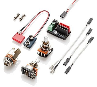 Image 1 of EMG SA Active Single Coil Alnico V Pickup - Black w/ Solderless Install System