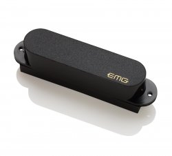 EMG SA Active Single Coil Alnico V Pickup - Black w/ Solderless Install System