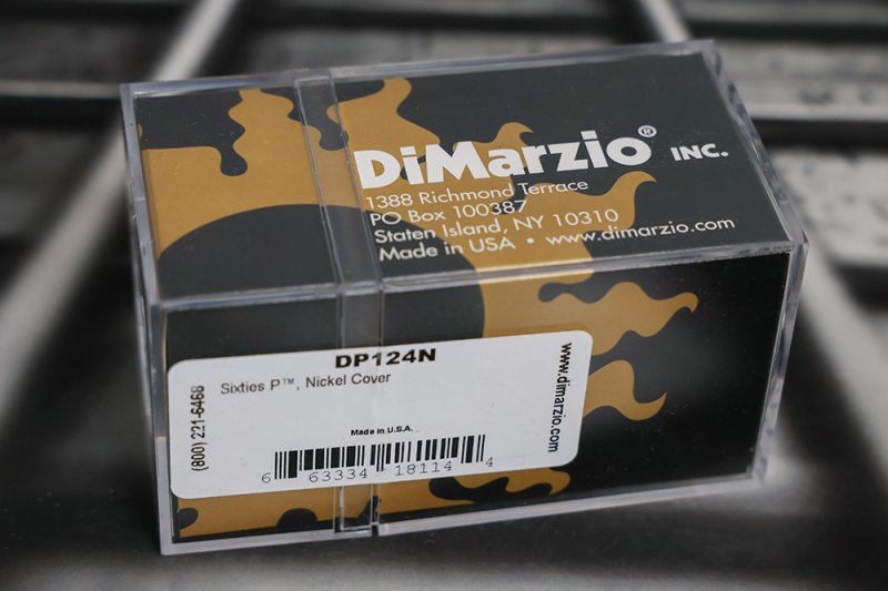 Image 1 of DiMarzio DP124N Sixties P Bass Pickup - Nickel