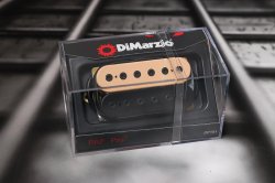 DiMarzio DP151BC PAF Pro Humbucker - Black / Cream - Black Pole Pieces