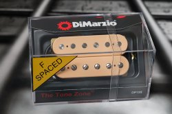 DiMarzio DP155FCR The Tone Zone F-Spaced Humbucker - Cream / Nickel Pole Pieces