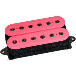 DiMarzio DP159FPK Evolution F-Spaced Bridge Humbucker - Pink / Black Pole Pieces