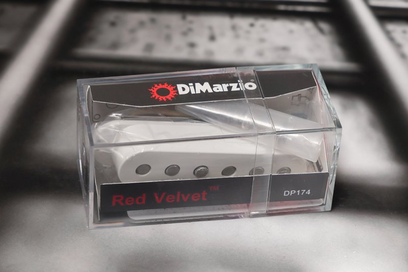 Image 0 of DiMarzio DP174W Red Velvet Strat Pickup - White