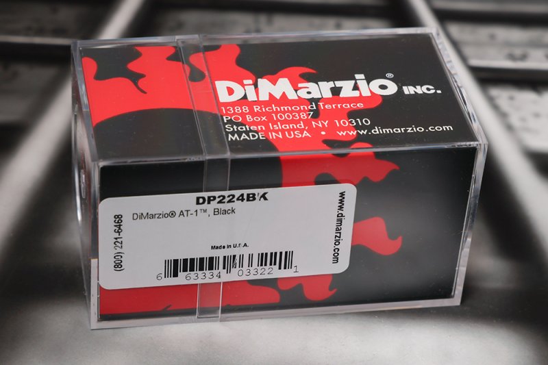 Image 1 of DiMarzio DP224BK AT-1 Andy Timmons Humbucker - Black / Nickel Pole Pieces